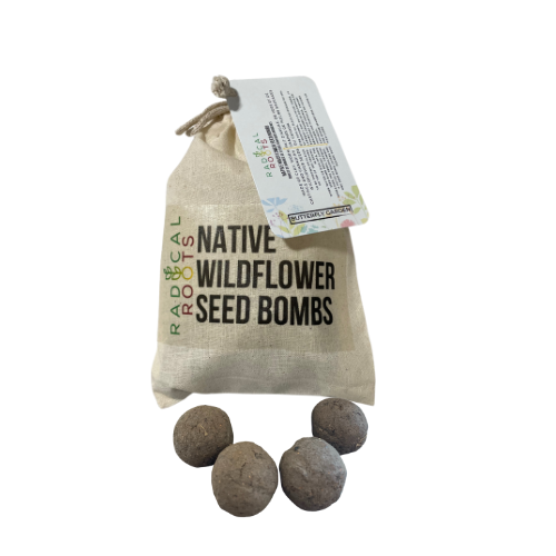 MB/Sask./AB Native: Prairie Flora Seed Bombs: Small (4 seed bombs per bag)